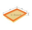 BOSCH Hava filtresi — Nissan Note (4)