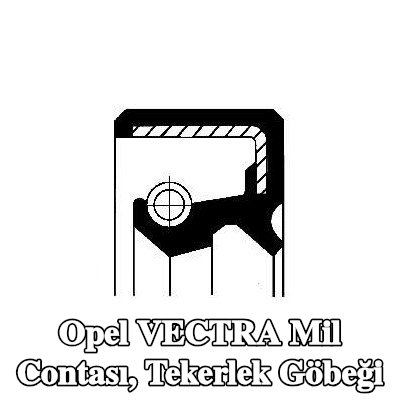 CORTECO Mil contası, tekerlek göbeği — Opel Vectra