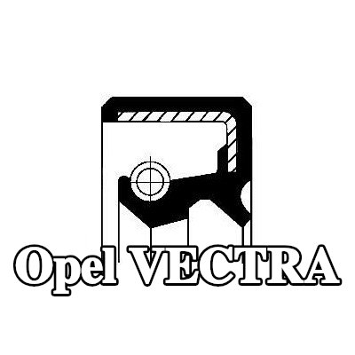 CORTECO حشية عمود محور العجلة — Opel Vectra
