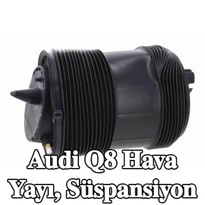 VEMO Hava Yayı, süspansiyon Arka Aks Sol — Audi Q8