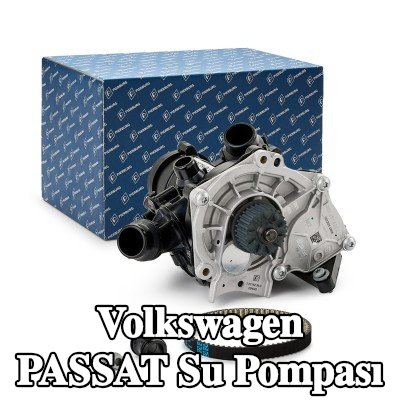 PIERBURG Su pompası değiştirilebilir su pompası, soğutma sıvısı regülatörü ile, termostatlı, sabitleme/montaj malzemesi ile, contalı/sızdırmaz — 2016 Volkswagen Passat