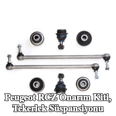 RIDEX Onarım kiti, tekerlek süspansiyonu Ön Aks — Peugeot Rcz