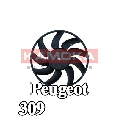 KAMOKA مروحة, المبرد 340mm — Peugeot 309