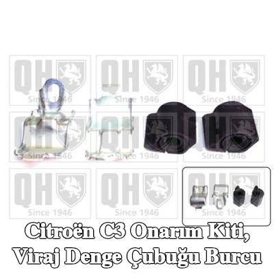 QUINTON HAZELL Onarım kiti, viraj denge çubuğu burcu — 2002 Citroën C3