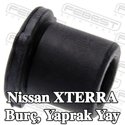 FEBEST Burç, yay gözündeki yaprak yay, aksın arkasında — Nissan Xterra