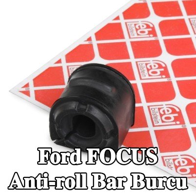 FEBI BILSTEIN Ön aks stabilizatör çubuğu burcu, Ön aks her iki taraf, 18mm, Elastomer — 2012 Ford Focus