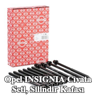 ELRING Cıvata Kiti, silindir kafası M12x1, 25x224, 5 — 2010 Opel Insignia