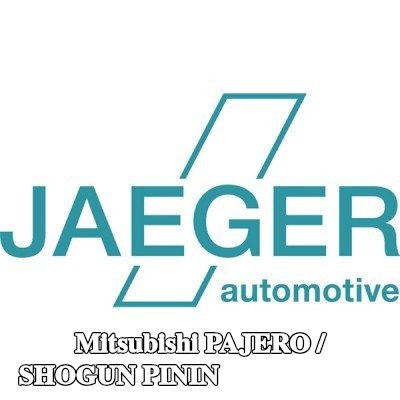 JAEGER طقم كهربائي لقضيب السحب ISO مع وحدة AFC — Mitsubishi Pajero / Shogun Pinin