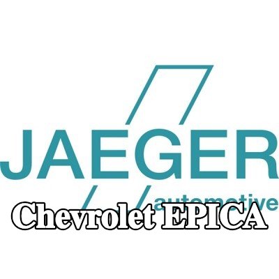 JAEGER طقم كهربائي لقضيب السحب ISO مع وحدة AFC — Chevrolet Epica