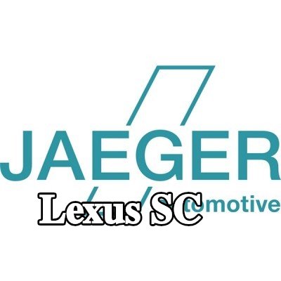 JAEGER طقم كهربائي لقضيب السحب ISO مع وحدة AFC — Lexus Sc