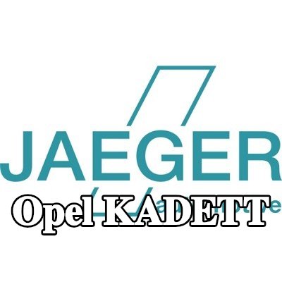 JAEGER طقم كهربائي لقضيب السحب ISO مع وحدة AFC — Opel Kadett