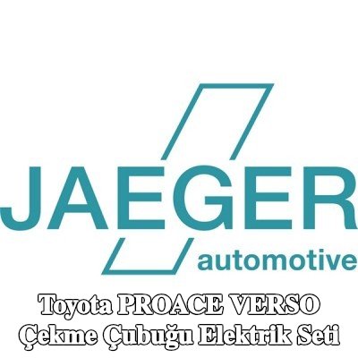 JAEGER AFC modüllü ISO elektrikli çekme çubuğu kiti — Toyota Proace Verso