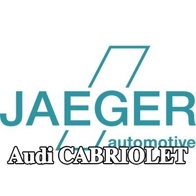 JAEGER طقم كهربائي لقضيب السحب ISO مع وحدة AFC — Audi Cabriolet