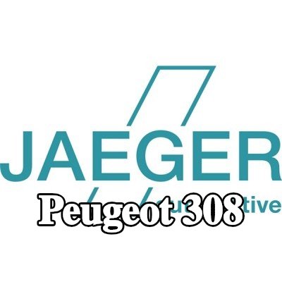 JAEGER طقم كهربائي لقضيب السحب ISO مع وحدة AFC — Peugeot 308