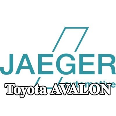 JAEGER طقم كهربائي لقضيب السحب ISO مع وحدة AFC — Toyota Avalon
