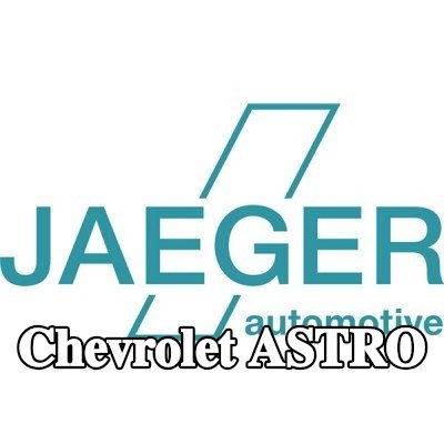 JAEGER طقم كهربائي لقضيب السحب ISO مع وحدة AFC — Chevrolet Astro