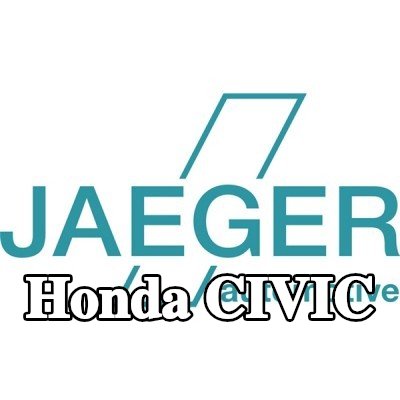 JAEGER طقم كهربائي لقضيب السحب ISO مع وحدة AFC — 2000 Honda Civic