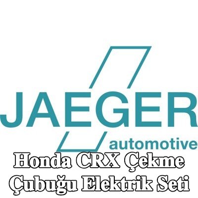 JAEGER AFC modüllü ISO elektrikli çekme çubuğu kiti — Honda Crx