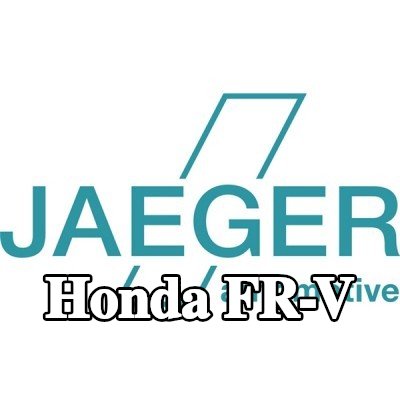 JAEGER طقم كهربائي لقضيب السحب ISO مع وحدة AFC — Honda Fr-v