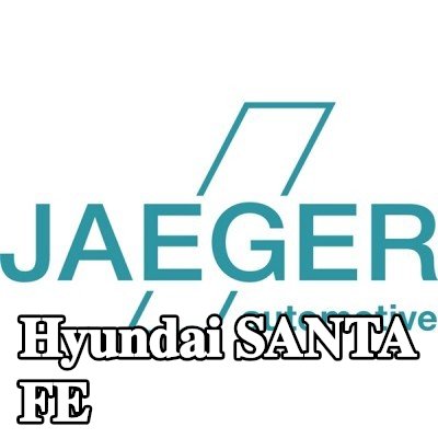 JAEGER طقم كهربائي لقضيب السحب ISO مع وحدة AFC — Hyundai Santa Fe