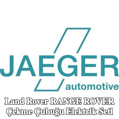 JAEGER AFC modüllü ISO elektrikli çekme çubuğu kiti — Land Rover Range Rover