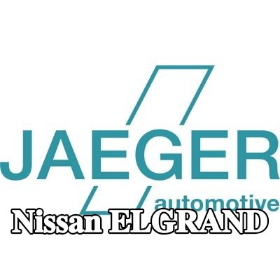 JAEGER طقم كهربائي لقضيب السحب ISO مع وحدة AFC — Nissan Elgrand
