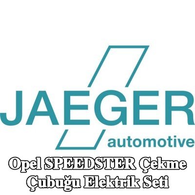 JAEGER AFC modüllü ISO elektrikli çekme çubuğu kiti — Opel Speedster