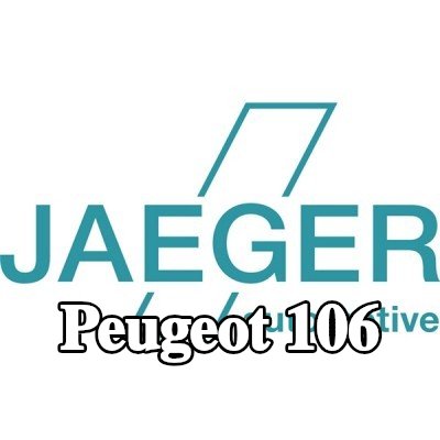 JAEGER طقم كهربائي لقضيب السحب ISO مع وحدة AFC — 1995 Peugeot 106