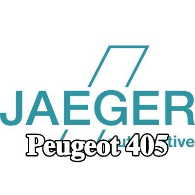 JAEGER طقم كهربائي لقضيب السحب ISO مع وحدة AFC — Peugeot 405