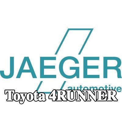 JAEGER طقم كهربائي لقضيب السحب ISO مع وحدة AFC — Toyota 4runner