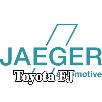 JAEGER طقم كهربائي لقضيب السحب ISO مع وحدة AFC — Toyota Fj