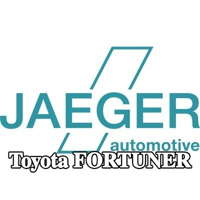 JAEGER طقم كهربائي لقضيب السحب ISO مع وحدة AFC — Toyota Fortuner