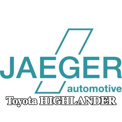 JAEGER طقم كهربائي لقضيب السحب ISO مع وحدة AFC — 2000 Toyota Highlander