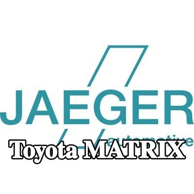 JAEGER طقم كهربائي لقضيب السحب ISO مع وحدة AFC — Toyota Matrix
