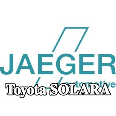 JAEGER طقم كهربائي لقضيب السحب ISO مع وحدة AFC — Toyota Solara