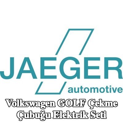 JAEGER AFC modüllü ISO elektrikli çekme çubuğu kiti — 1990 Volkswagen Golf
