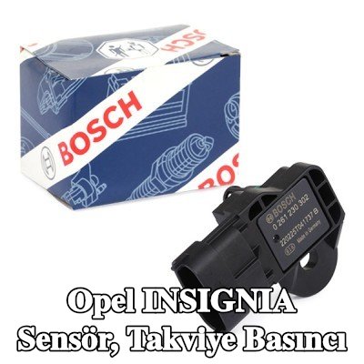 BOSCH Sensör, takviye basıncı — Opel Insignia