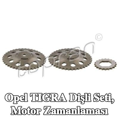 TOPRAN Dişli Seti, motor zamanlaması — Opel Tigra