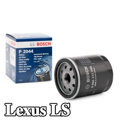 BOSCH فلتر الزيت مع صمام واحد مانع للرجوع — Lexus Ls