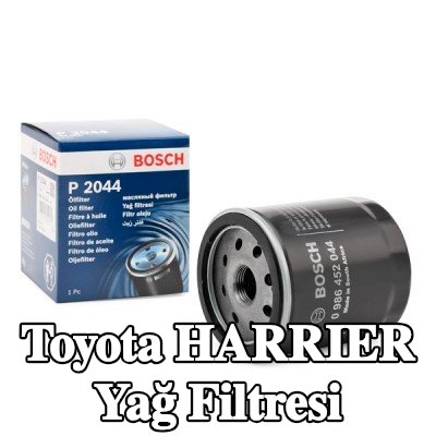 BOSCH Tek çek valflı yağ filtresi — Toyota Harrier