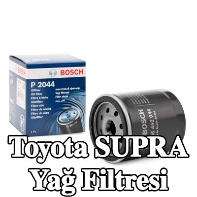 BOSCH Tek çek valflı yağ filtresi — Toyota Supra