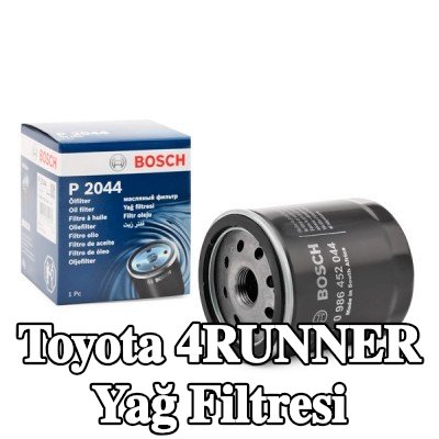 BOSCH Tek çek valflı yağ filtresi — 2002 Toyota 4runner