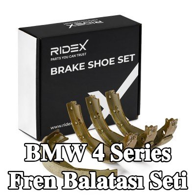 RIDEX Arka aks fren pabucu seti, 185mm, kol olmadan — 2021 BMW 4 Series