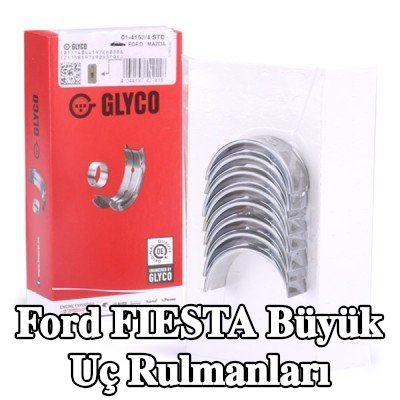 GLYCO Büyük Uç Yatakları Çelik tabanlı alüminyum alaşımı — 1997 Ford Fiesta
