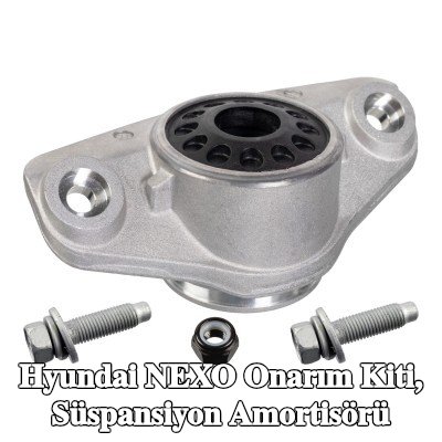 FEBI BILSTEIN Onarım kiti, süspansiyon dikmesi Arka Aks Sol, sabitleme malzemesi ile, bilyalı rulman içermez, sabitleme/montaj malzemesi ile — Hyundai Nexo