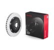 BREMBO Fren diski Prime, Outer Diameter: 380mm, Alüminyum Fren Diski Göbeği, delikli/havalandırmalı, iki parçalı fren diski, Kaplamalı — Nissan Gt-r (1)