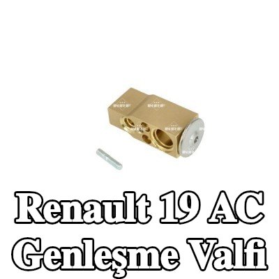 NRF AC genleşme valfi — Renault 19