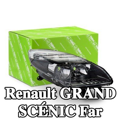 VALEO Far ORİJİNAL PARÇA, Sağ, H7, PY21W, W5W, far seviyeleme motoru olmadan, Gösterge Rengi: şeffaf, ampul içermez — 2012 Renault Grand Scénic