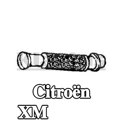 VEGAZ أنبوب العادم — Citroën Xm