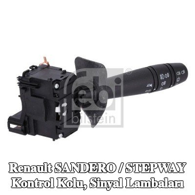 FEBI BILSTEIN Kontrol Kolu, sinyal lambaları — 2012 Renault Sandero / Stepway